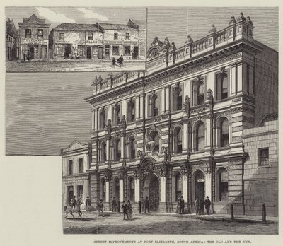 Gadeforbedringer i Port Elizabeth, Sydafrika, det gamle og det nye af Frank Watkins